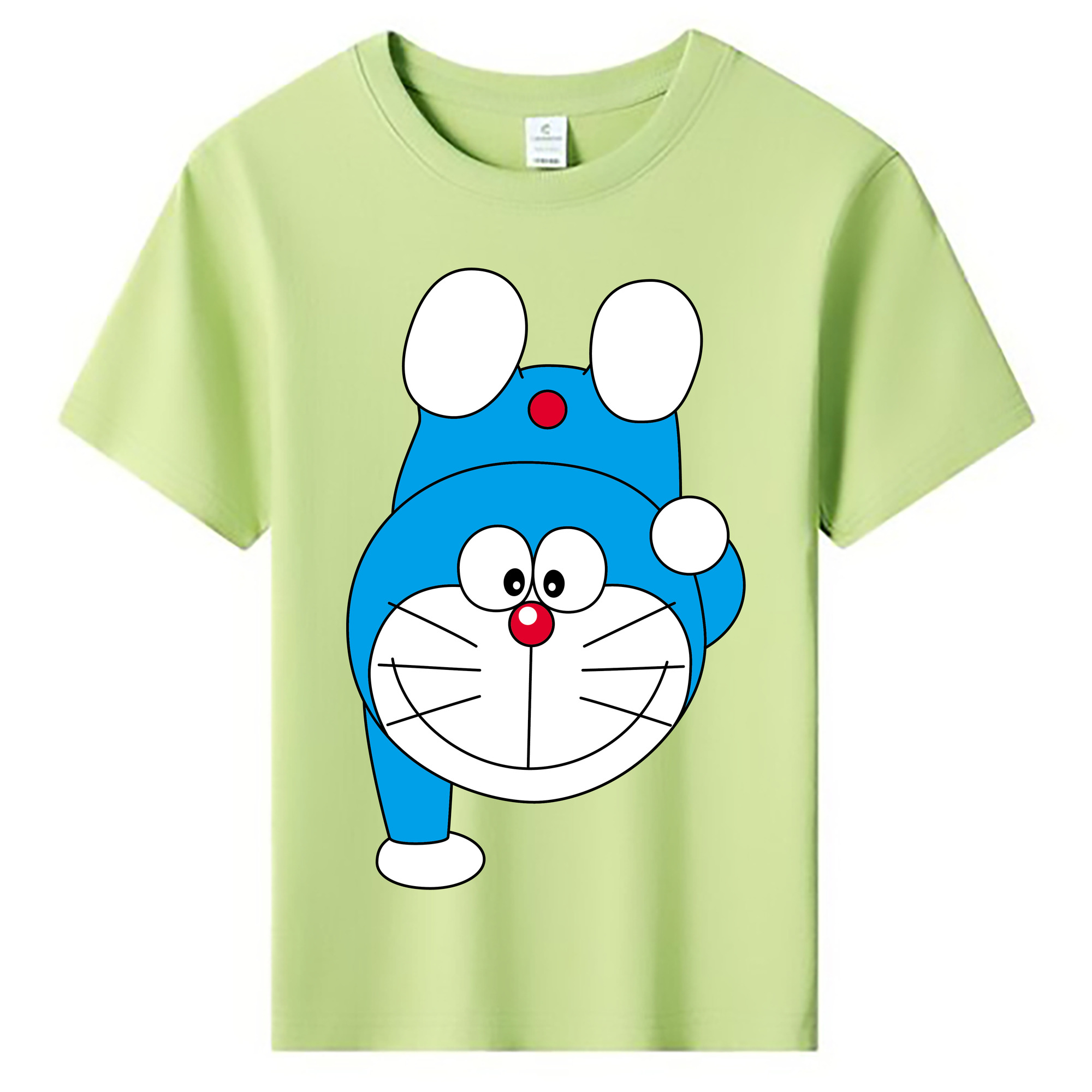 （画像用） ドラえもん Doraemon 綿100％キッズTシャツ（フロントプリント）